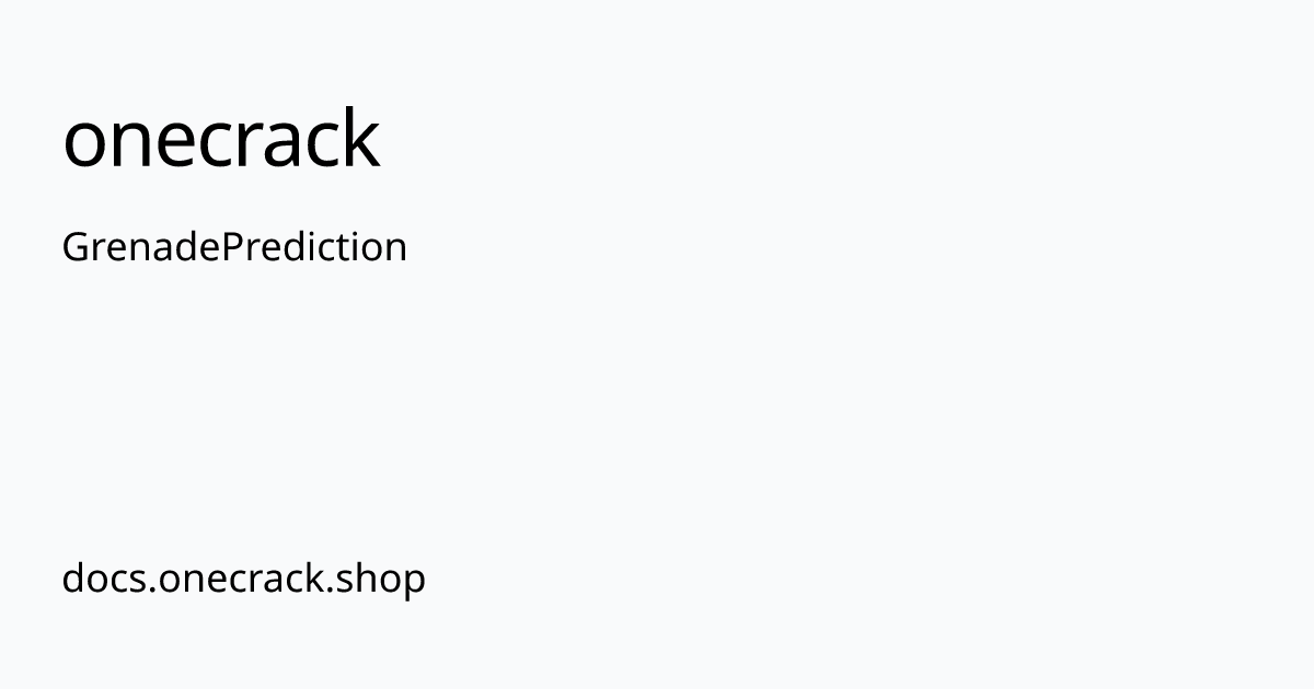 docs.onecrack.shop